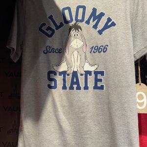 Eeyore Grey Unisex Tshirt